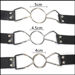 House Of Dasein Metal Open Mouth Ring Gag Bondage Kink Fetish Restraints