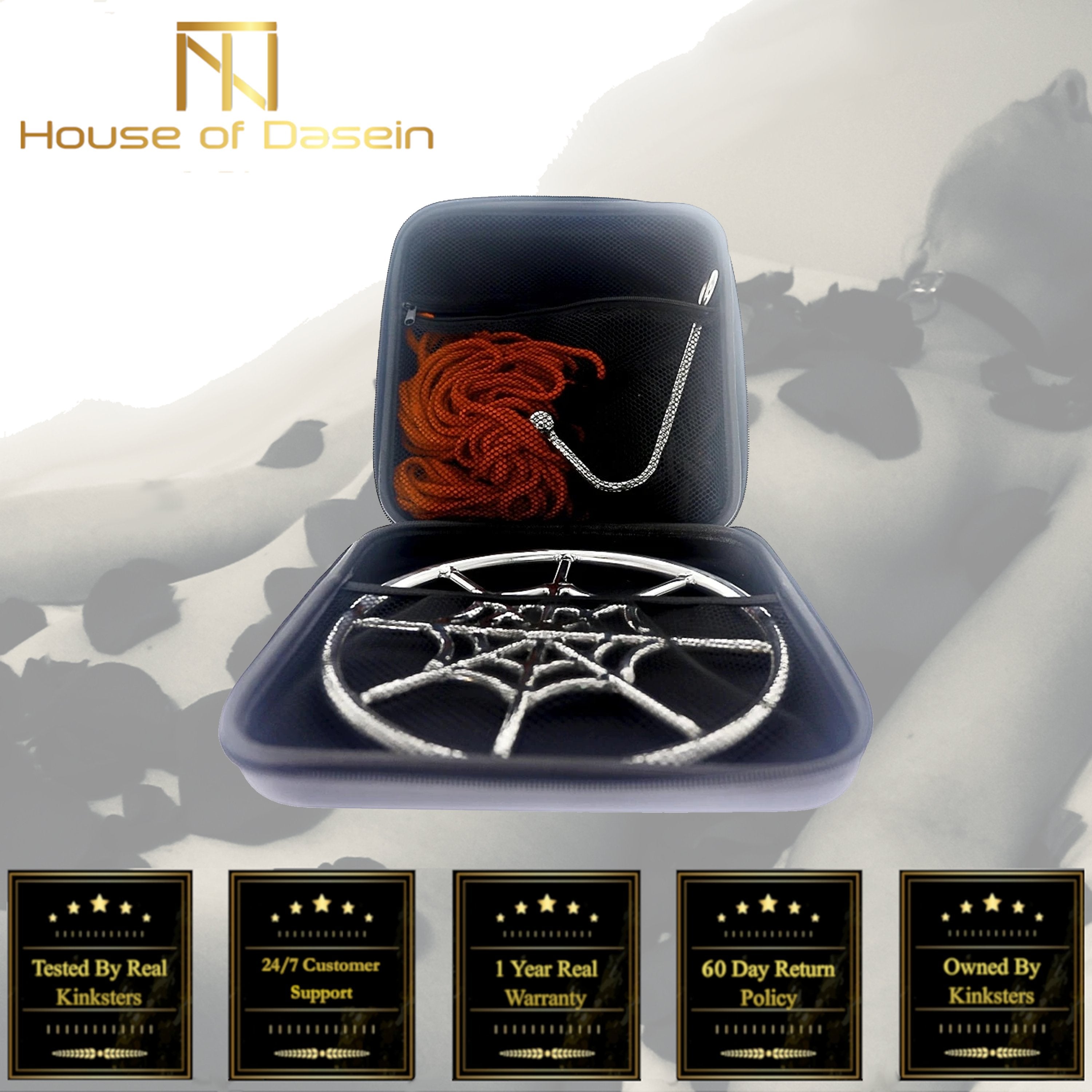 House Of Dasein Spider Shibari Suspension Set Bdsm Bondage Ring Rope Anal Hook