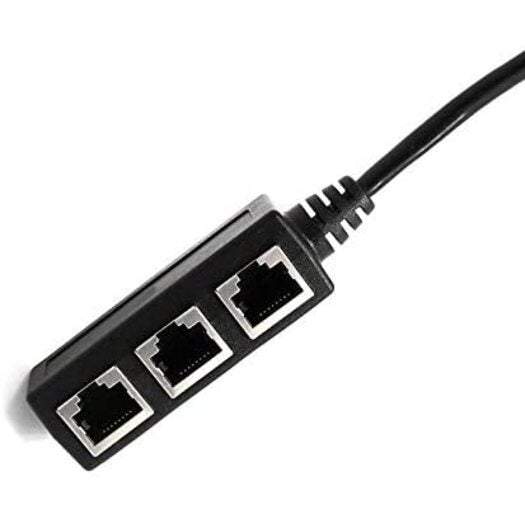 Networking Cables Adapters Splitter Ethernet Rj45 1 Male To 3 Female Port Lan Plug Gift Practical