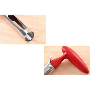 Stainless Steel Fruit Core Remover Red