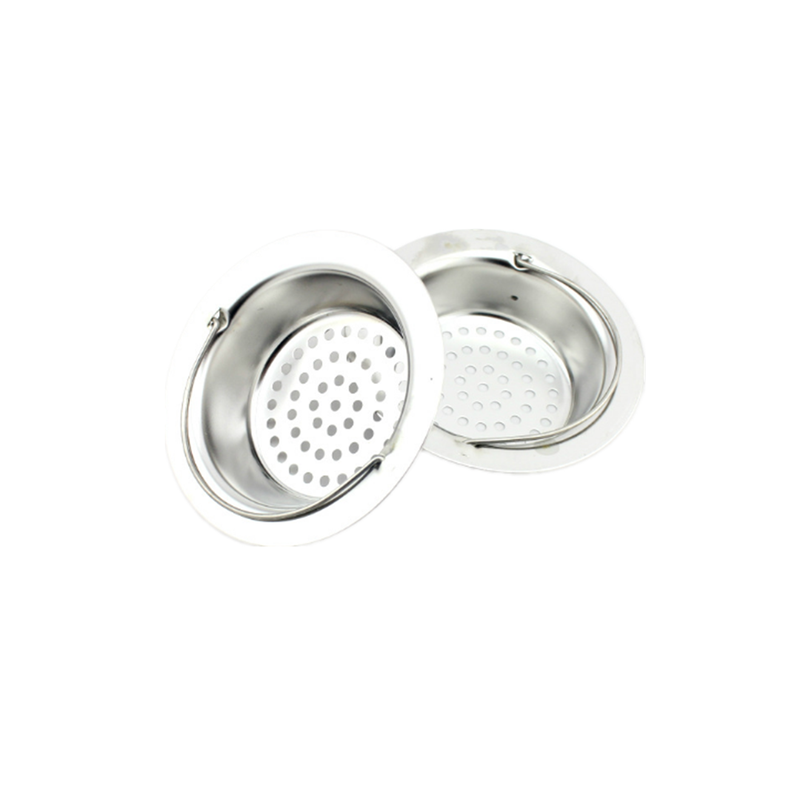 2Pcs Stainless Steel Kitchen Sink Strainerdurable Garbage Disposal Basket