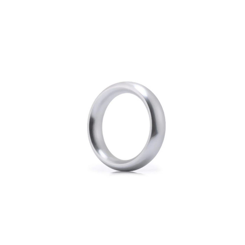 House Of Dasein Stainless Steel Metal Men's Fashion Ring Penis Delayed Ejaculation Silver