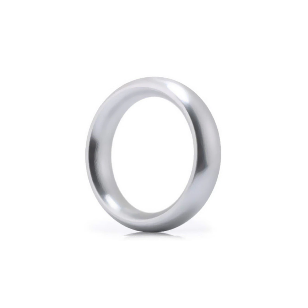 House Of Dasein Stainless Steel Metal Men's Fashion Ring Penis Delayed Ejaculation Silver