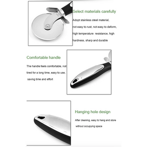 Stainless Steel Pizza Cutter Slicer