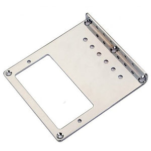 Steel 6 String Tl Bridge Plate Silver