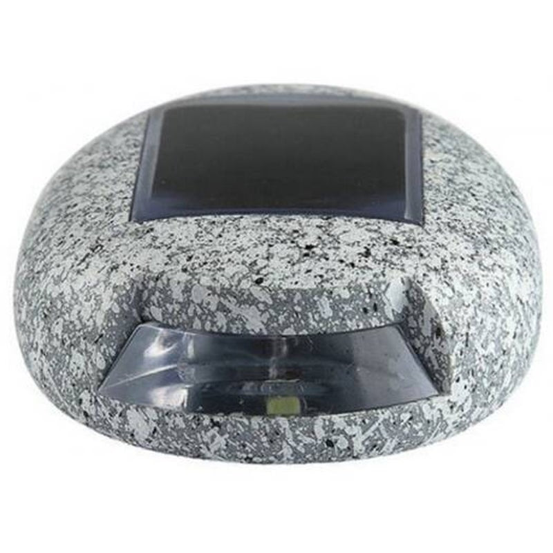 Stone Lamp Portable Solar Light Blue Gray