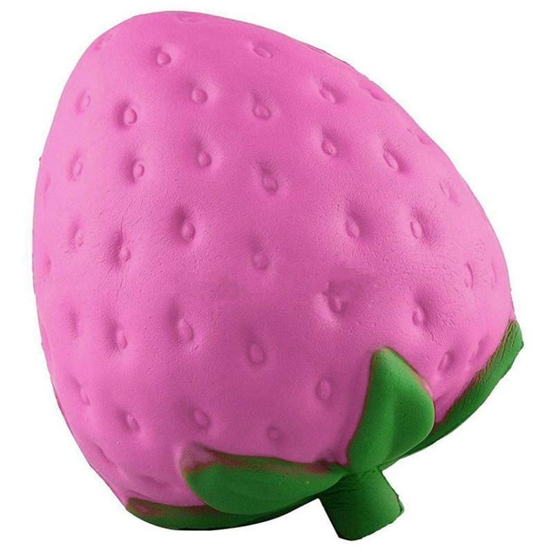 Strawberry Squishy Toy Stimming Relaxing Kawaii