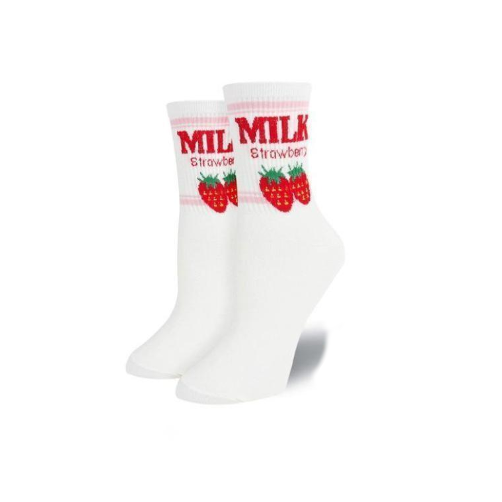 Strawberry Milk Socks