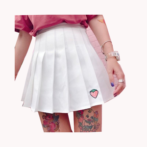 Strawberry Tennis Skirt