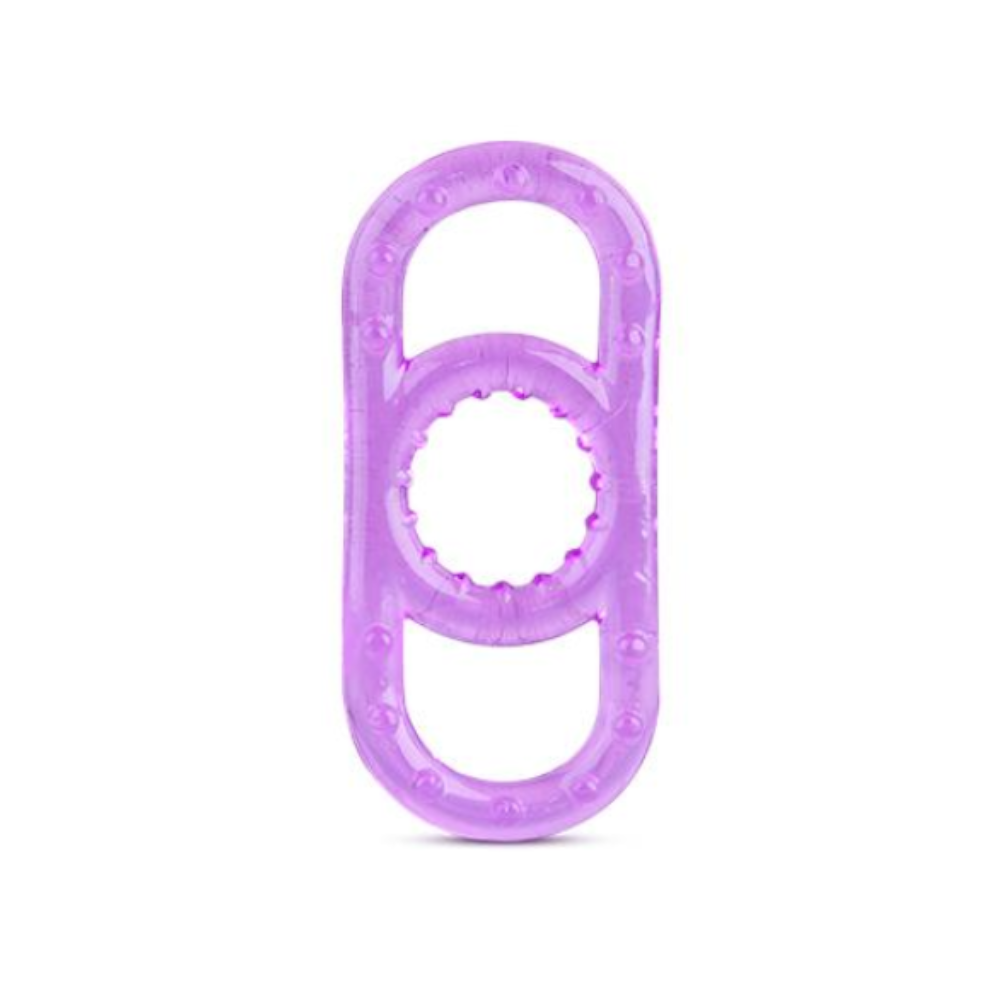 Stretchy Silicone Penis Cock And Balls Ring Erection Enhancer Men