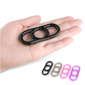 Stretchy Silicone Penis Cock And Balls Ring Erection Enhancer Men