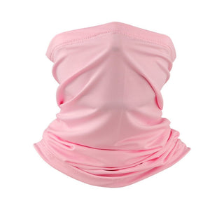 Sun Uv Protection Neck Gaiter Washable Reusable Magic Face Cover Dust Wind Bandana Balaclava Headwear For Fishing Hiking