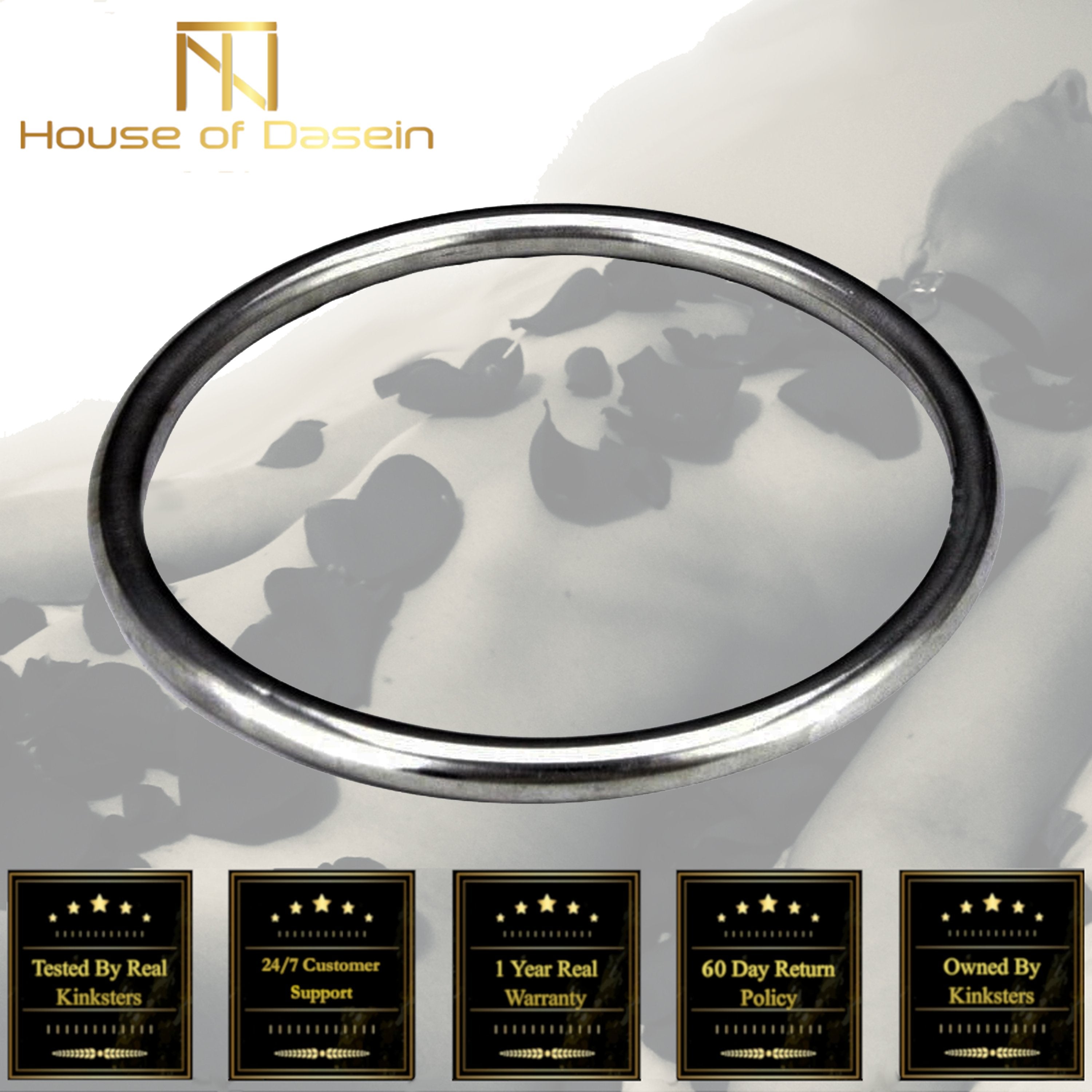 House Of Dasein Suspension Ring Shibari Bondage Metal Restraint Hoop