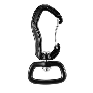 Swivel Carabiner Clip 360U00b0 Spinner Black