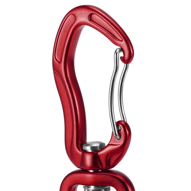 Swivel Carabiner Clip 360U00b0 Spinner Red