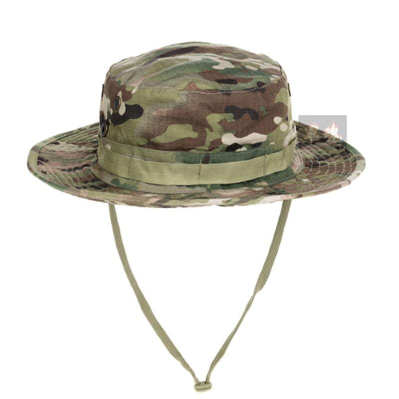 Costume Hats Headwear Tactical Field Outdoor Camouflage Bucket Fishing Fisherman Jungle Bush Boonie