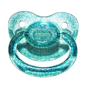 House Of Dasein Teal Glitter Adult Pacifier Ddlg Abdl Littles Play