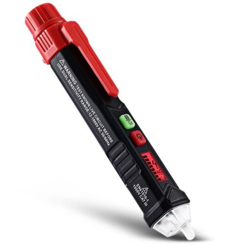 Ht100 Induction Test Pen Ac Voltage Detector Red