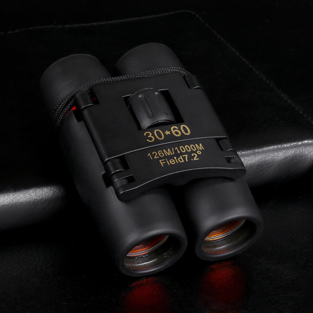 Telescope 30X60 Folding Binoculars With Low Light Night Vision For Outdoor Bird Watching Travelling Camping Hunting 1000