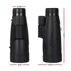 12X 50Mm Hd Zoom Optical Monocular Telescope Portable Camping Live Concert