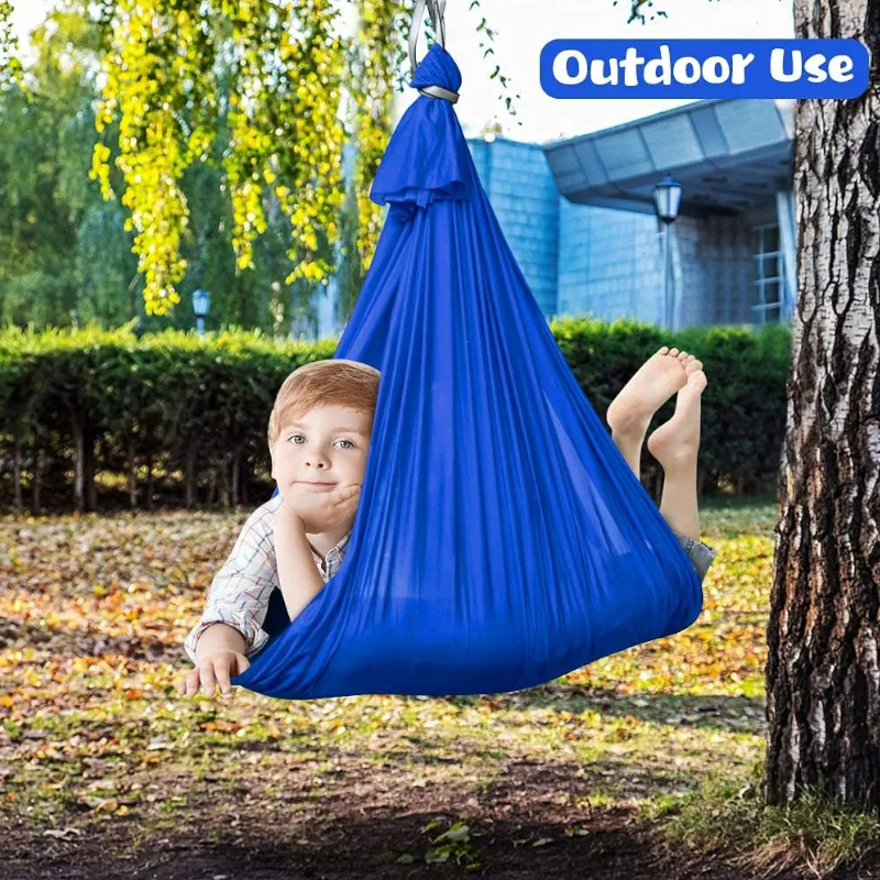 Therapy Sensory Swing Hanging Egg Nylon Chair Autism Needs