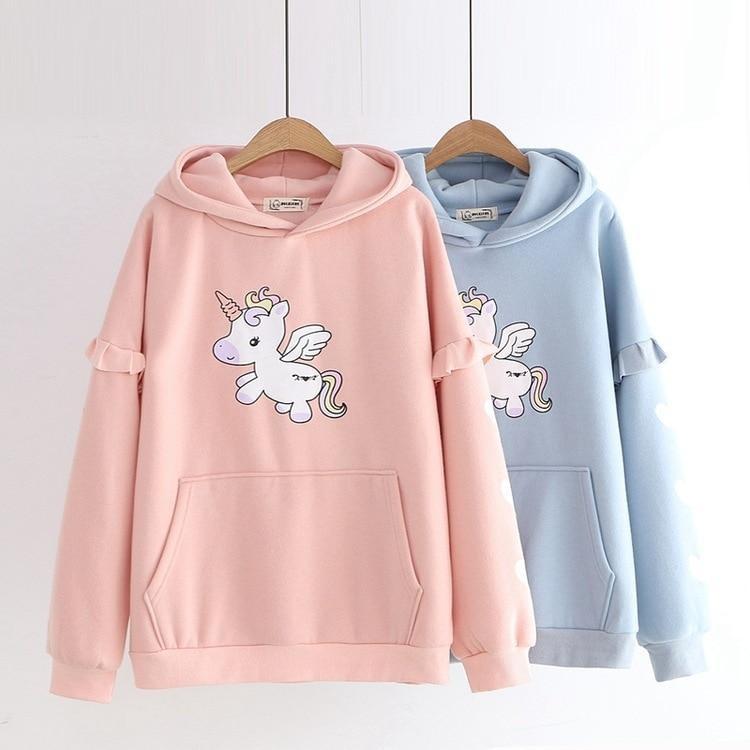 Tiny Unicorn Hoodie