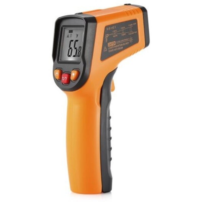 Handheld Non-Contact Infrared Thermometer Digital Lcd Laser Temperature Meter Gun