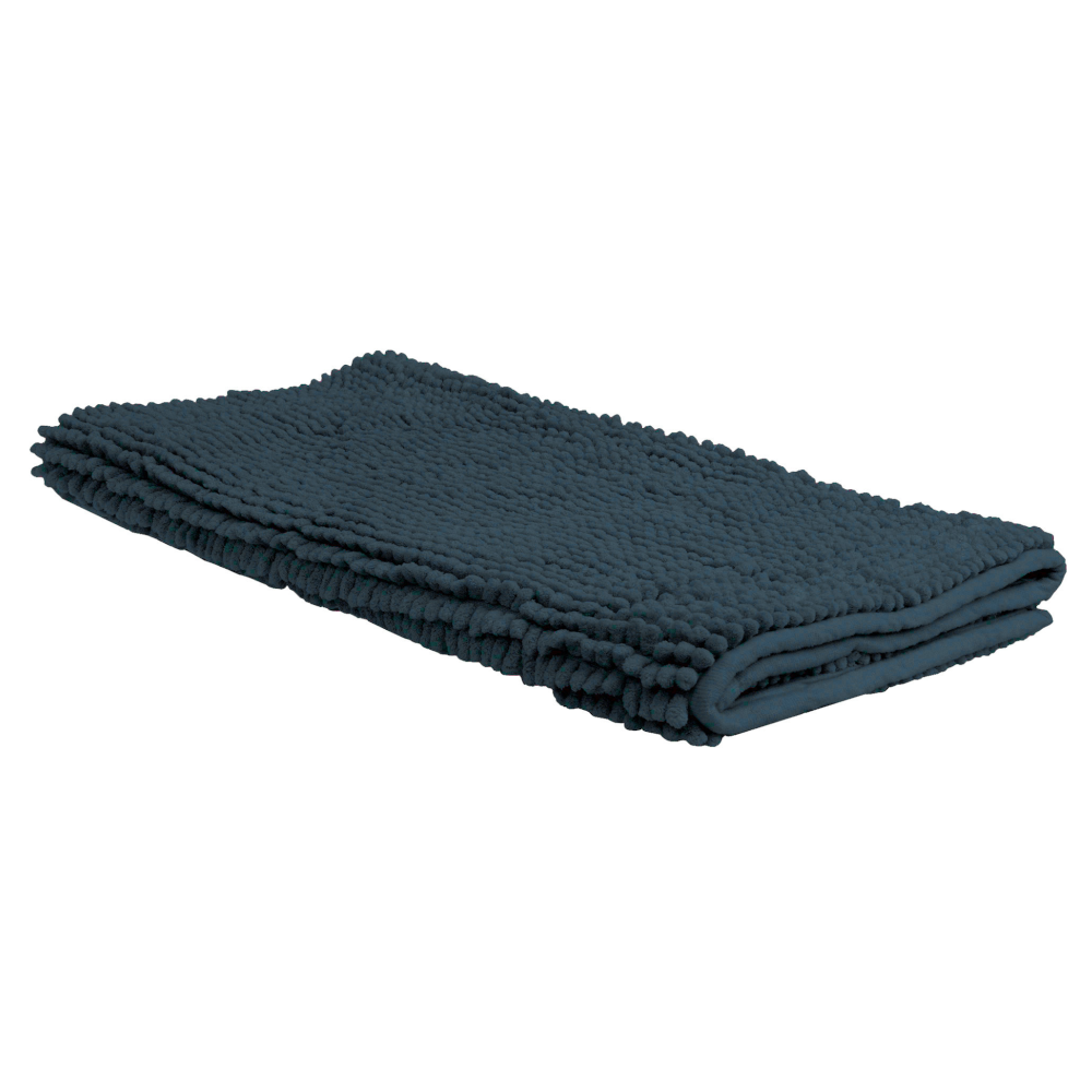 Toggle Microfiber Bath Mat Large Navy