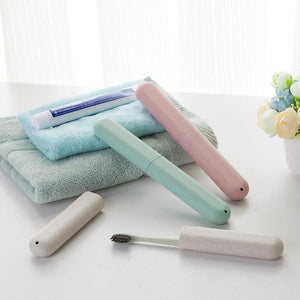 Portable Travel Toothbrush Toothpaste Holder Toiletries Accessories