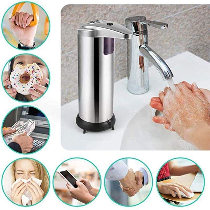 Automatic Contactless Touch Free Infrared Hand Liquid Soap Dispenser