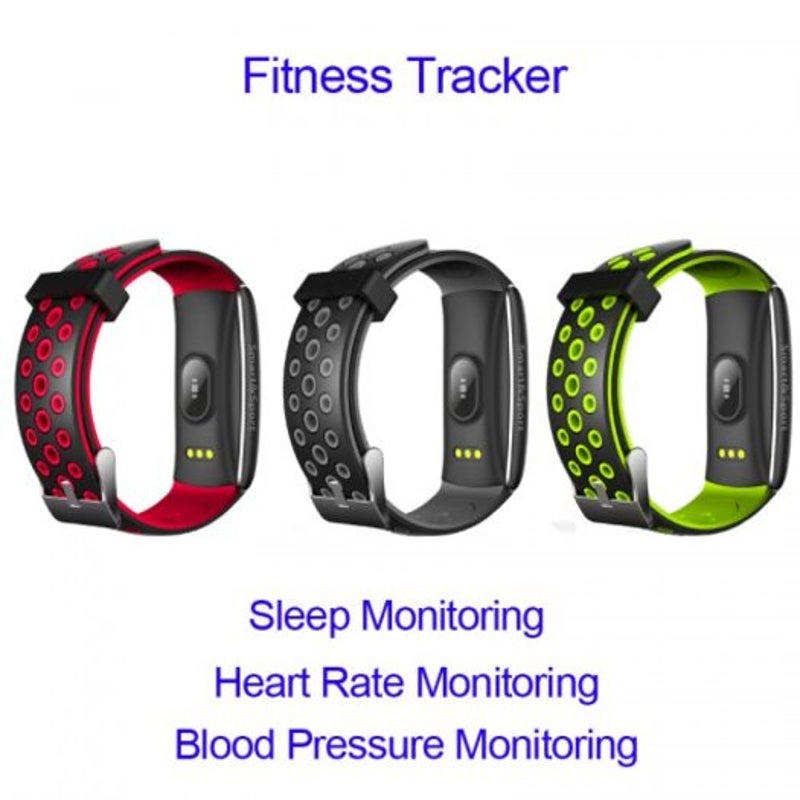 Q8s Smart Bracelet Heart Rate Men Women Watch Waterproof Color Screen Sports Band Green