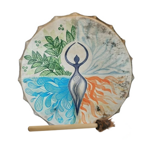 Tree Of Life Spiritual Shaman Drum Hand Percussion