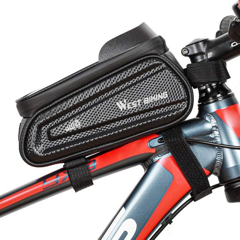 Bike Accessories Tube Mobile Phone Bag Pannier Waterproof Bicycle Cycling Storage