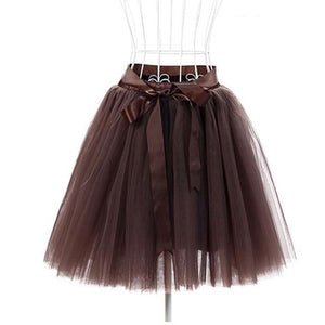 House Of Dasein Tulle Princess Tutu Skirt Kawaii Women