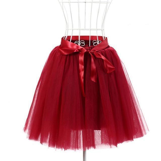 House Of Dasein Tulle Princess Tutu Skirt Kawaii Women