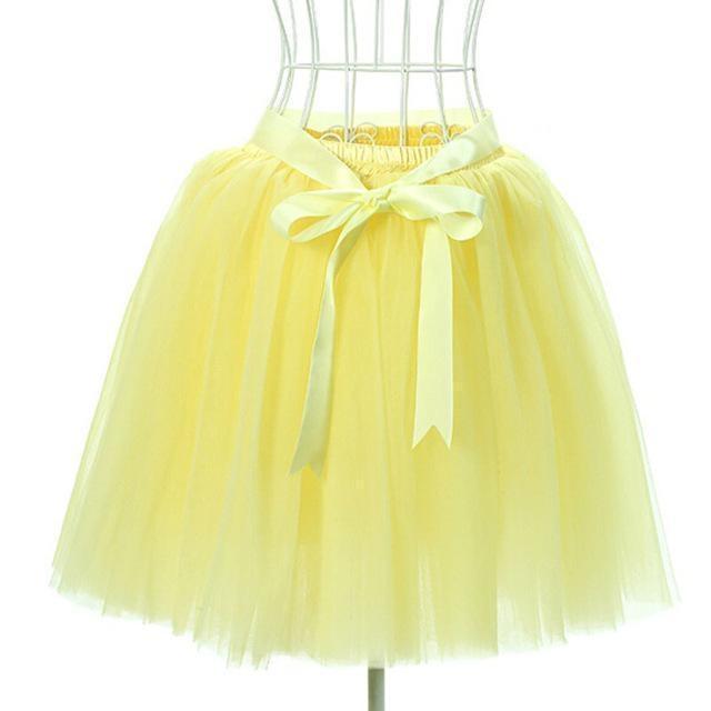 House Of Dasein Tulle Princess Tutu Skirt Kawaii Women