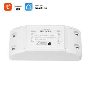 Wifi Smart Switch 10A / 2200W Wireless Remote Timer White