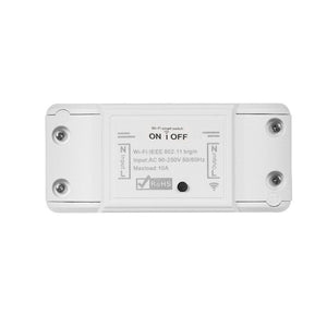 Wifi Smart Switch 10A / 2200W Wireless Remote Timer White