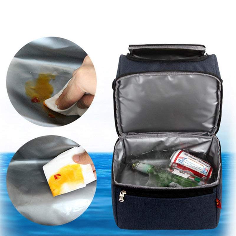 Lunch Boxes Bags Waterproof Insulated Cooler Picnic