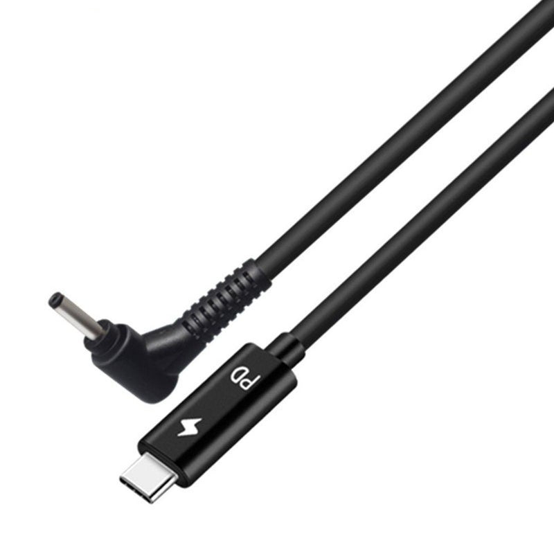 Type C To Dc 3.0X1.1 3.01.1Mm Male Plug Converter Usb Pd Charging Cable Cord For Acer Aspire Laptop Power Adapter Notebo