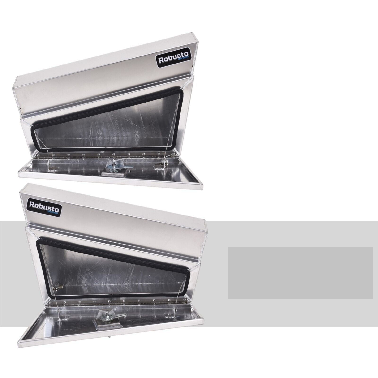 Under Tray Tool Box Underbody Pair Set 750Mm Aluminium