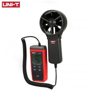 Ut363s Mini Anemometer Lcd Display Air Flow Speed Wind Temperature Tester Measurement