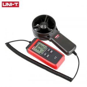 Ut363s Mini Anemometer Lcd Display Air Flow Speed Wind Temperature Tester Measurement