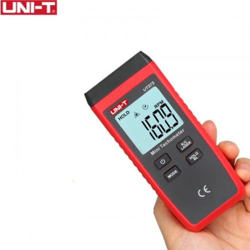 Ut373 Non Contact Tachometer Mini Digital Laser Rpm Range Odometer