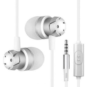 Universal 3.5Mm In Ear Earphone Stereo Bass Earbuds White