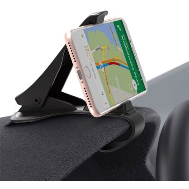 Universal Car Hud Dashboard Mount Stand Holder For Cell Phone Gps Black