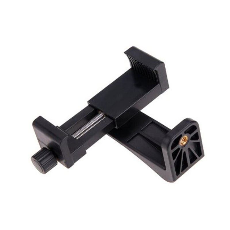 Universal For Mobile Phone Tripod Mounting Adapter Rotating Camera Bracket Black