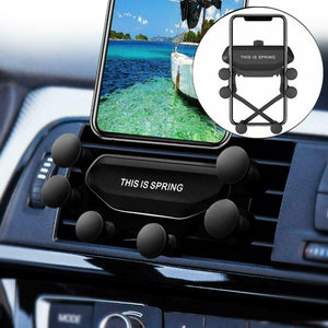 Universal Gravity Car Holder Mount Air Vent Stand Cradle For Mobile Cell Phone