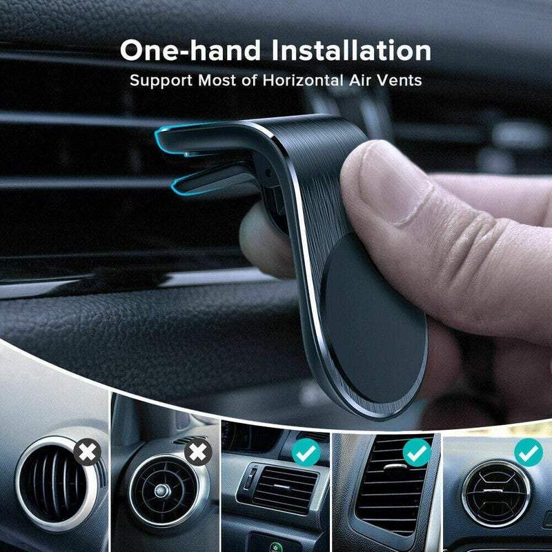 Car Phone Holders Universal Magnetic Clip Air Vent 360 Gps Bracket