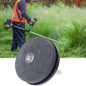 Universal Sharpening Drill Lawnmower Faster Blade Sharpener Garden Tool Deep Blue